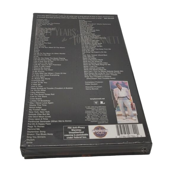Sealed 5 CD Box Set Fifty Years Artistry of Tony Bennett with 72 Page Booklet - Picture 6 of 6